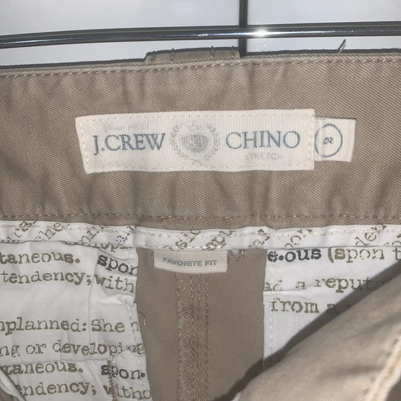 J. Crew favorite fit cropped chino pants - Picture 3 of 5